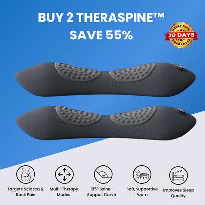 TheraSpine™ 3-in-1 Pillow for Back Pain Relief