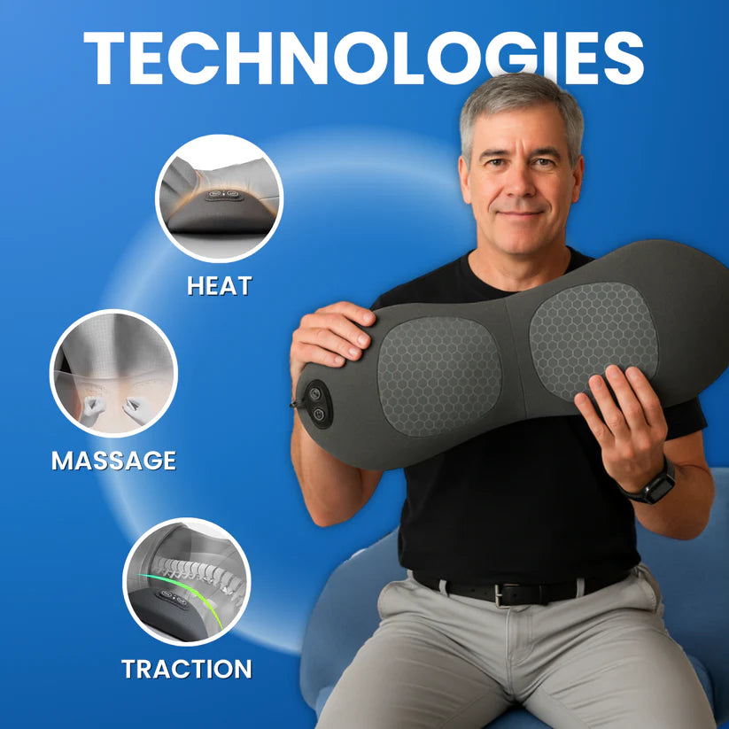TheraSpine™ 3-in-1 Pillow for Back Pain Relief