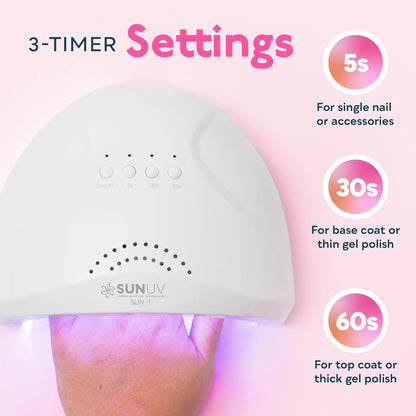 SparkleGlow™ UV Nail Lamp