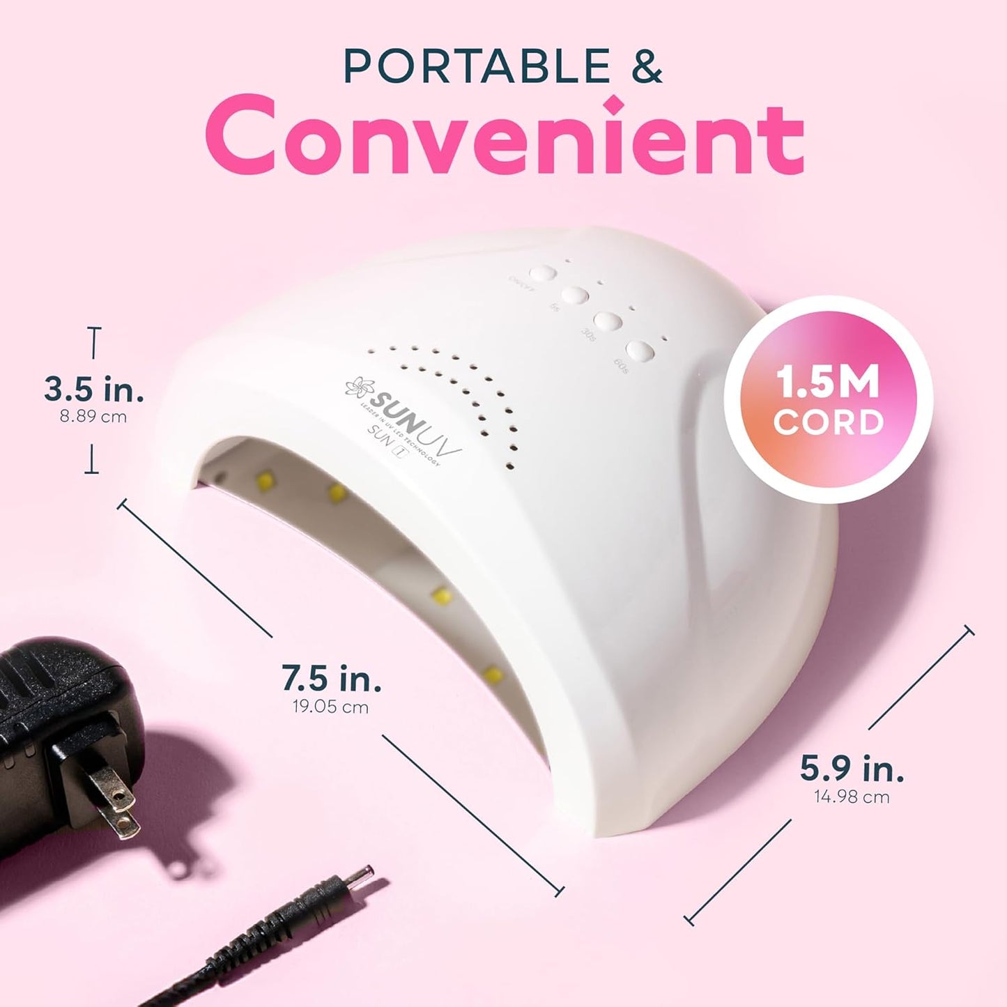 SparkleGlow™ UV Nail Lamp