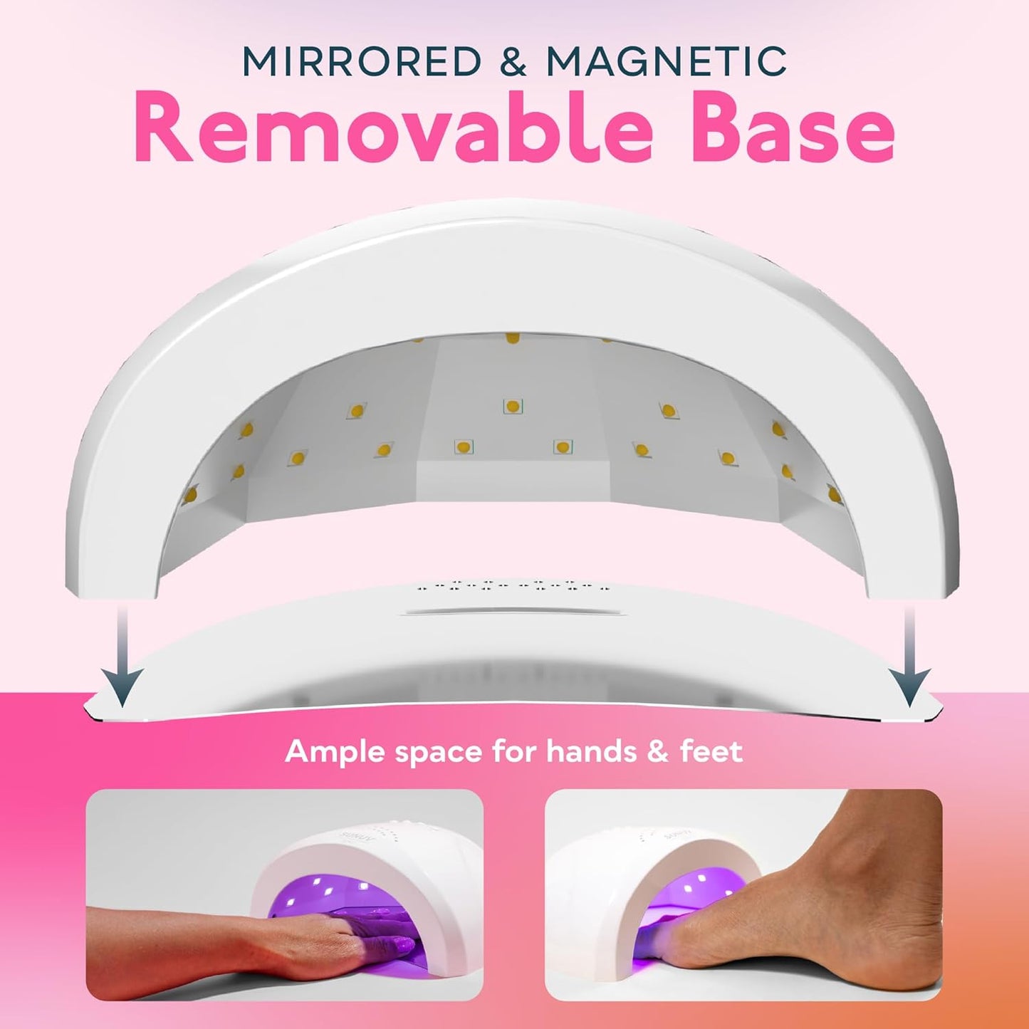 SparkleGlow™ UV Nail Lamp