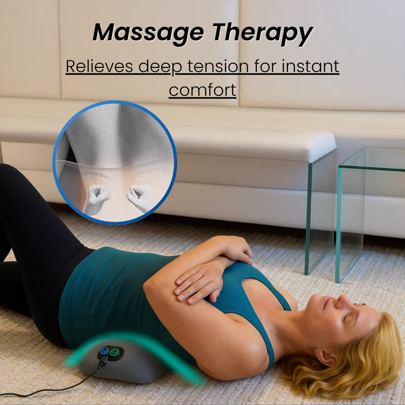 TheraSpine™ 3-in-1 Pillow for Back Pain Relief