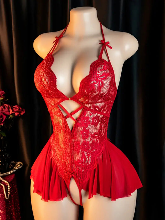 Cinderelle™ Revenge Lace Teddy